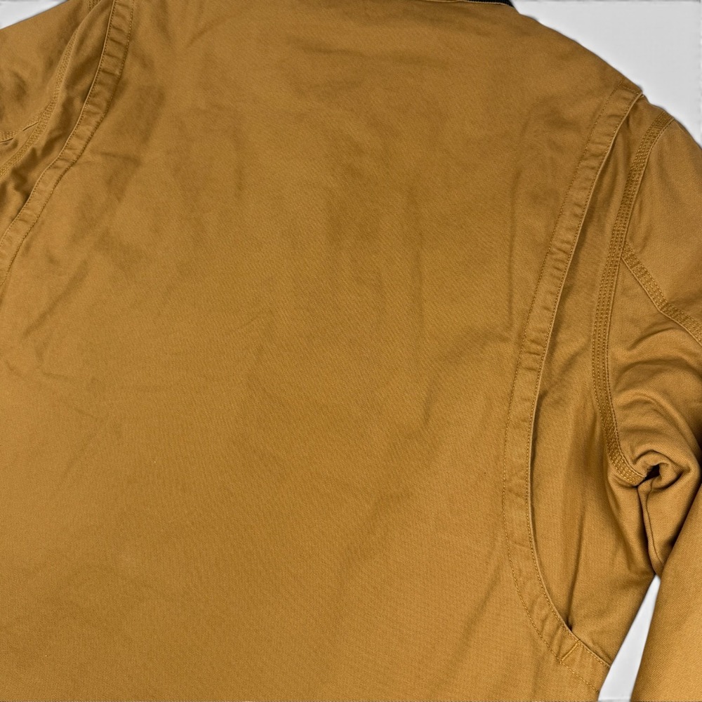 ALPINE DESIGN Zip Canvas Jacket Mens XXL Roasted Caramel Barn Jacket Rugged - Picture 9 of 12